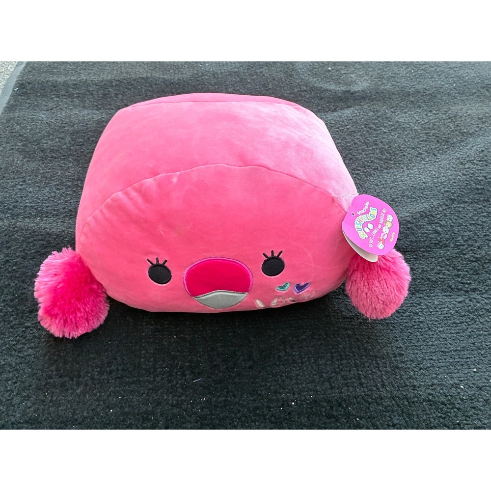 Kellytoy Squishmallows Felicia the Pandacorn Stackable Pink Plush 12 Inch Love